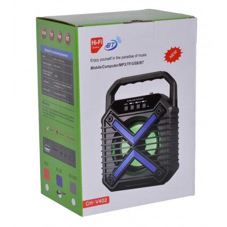 Mini Bluetooth Speaker and Radio CH-V402