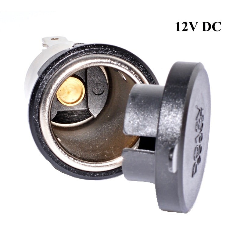 Car Lighter with 12V Socket Cover
