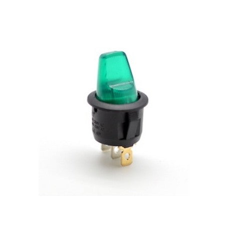 Toggle Switch Lever 12V Green LED