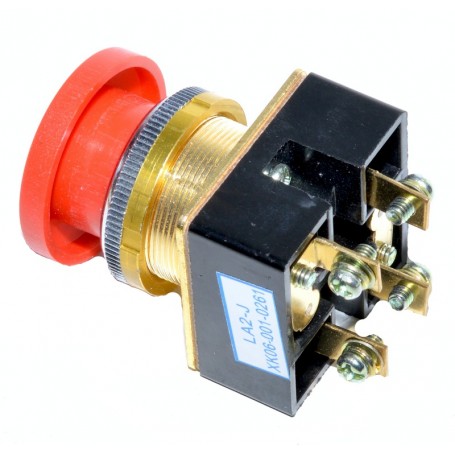 Push Button Engine 5A Non-Latching Red