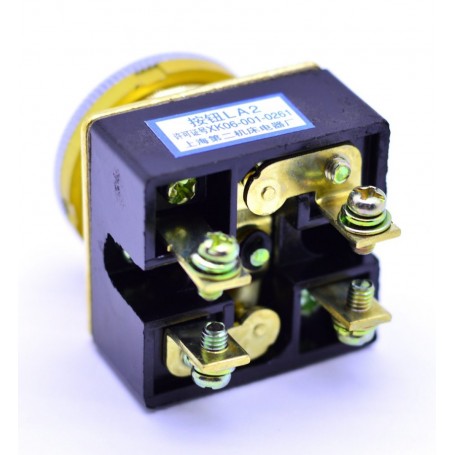 Push Button Engine 5A Non-Latching Red