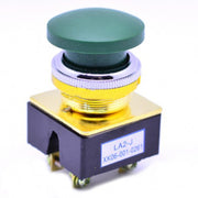 Push Button Motor 5A Momentary Green