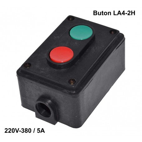 ON/OFF Push Button with Return LA4-2H