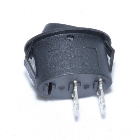 ON-OFF Switch 24x13x30mm Oval 250V-6A