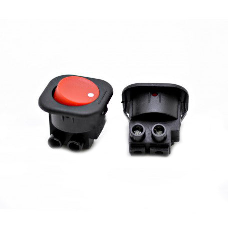 Square ON/OFF Switch 250V AC Red T120-R