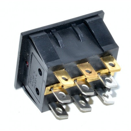 Triple ON-OFF Red Button KCD3 16A-250V