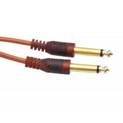 Audio Cable Jack 3.5mm ST Male - 2 Jack 6.3mm MO Male Siliconized / 1.5m Pro