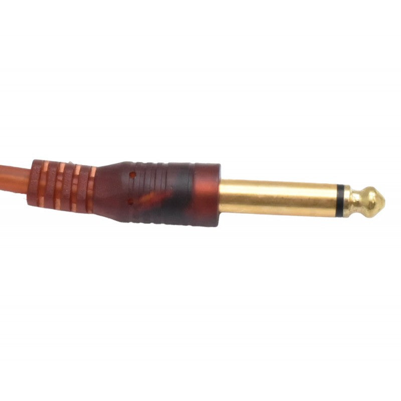 Audio Jack Cable 3.5mm TS male - 6.3mm Mono male Siliconized / 1.5m Pro