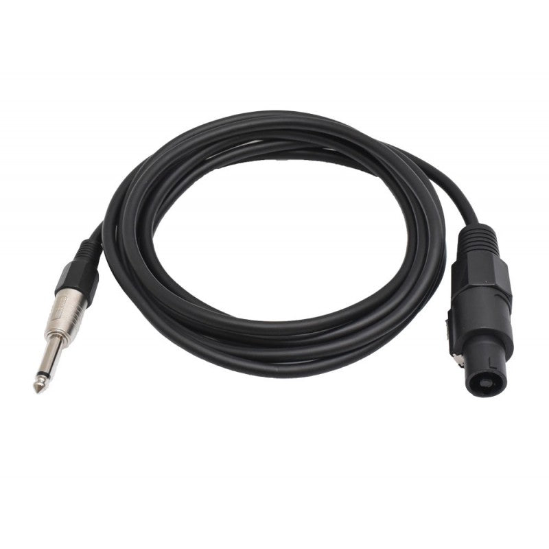Audio Cable Jack 6.3 Male MO - Speak-On Male Pro - 6mm / 10m