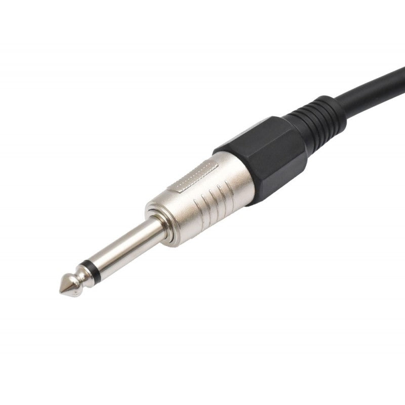 Audio Cable Jack 6.3 Male MO - Speak-On Male Pro - 6mm / 10m