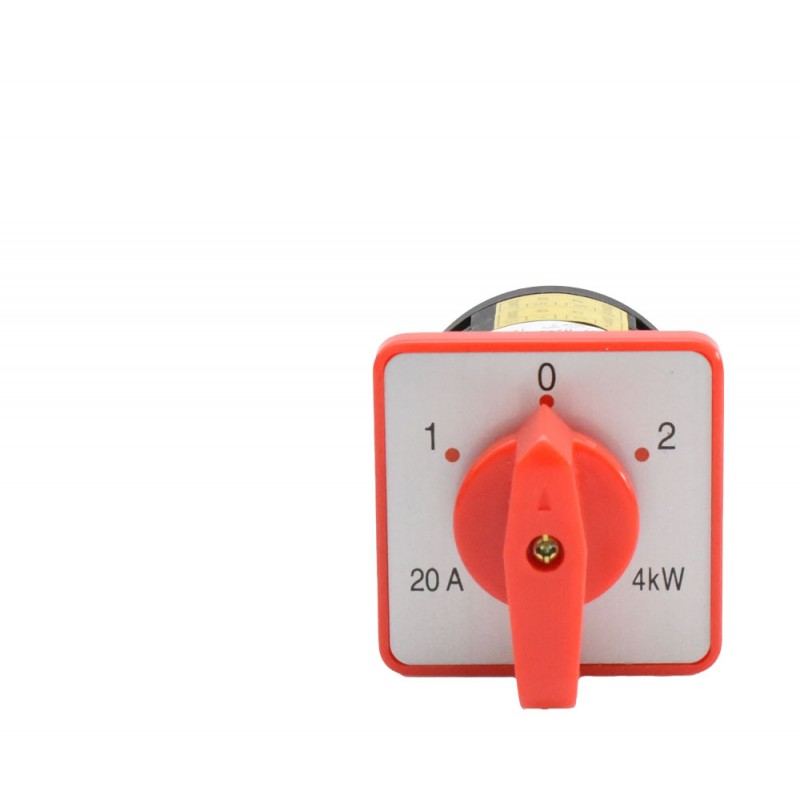 Rotary Switch 4 Cams 1-0-2 / 20A - D404/4