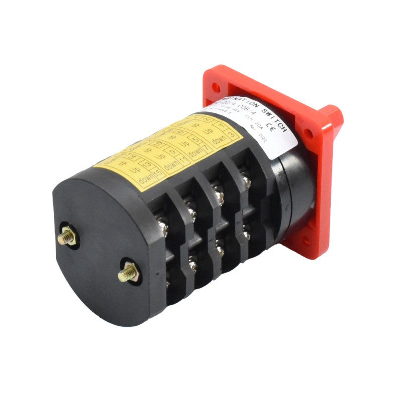 Rotary Switch 4 Cams 1-0 / 20A - C08/4