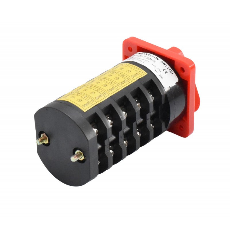 Rotary Switch 5-Cam 1-0 / 20A - C0A/5