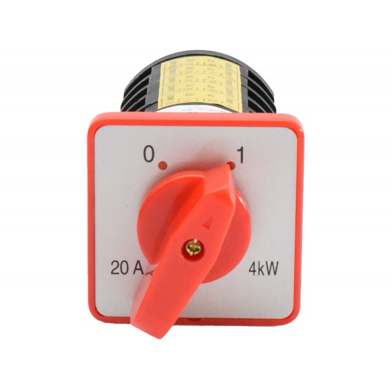 Rotary Switch 5-Cam 1-0 / 20A - C0A/5