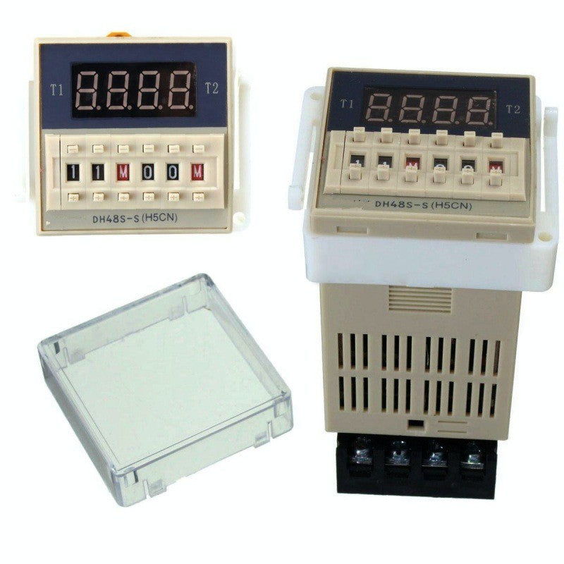 Digital Timer Controller, Digital Time Relay, Dual Controller, DH48S-S
