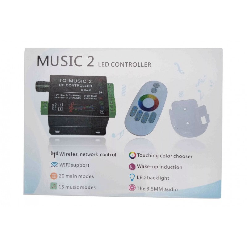 RGB LED Controller - TQ Music 2 RF + Wifi