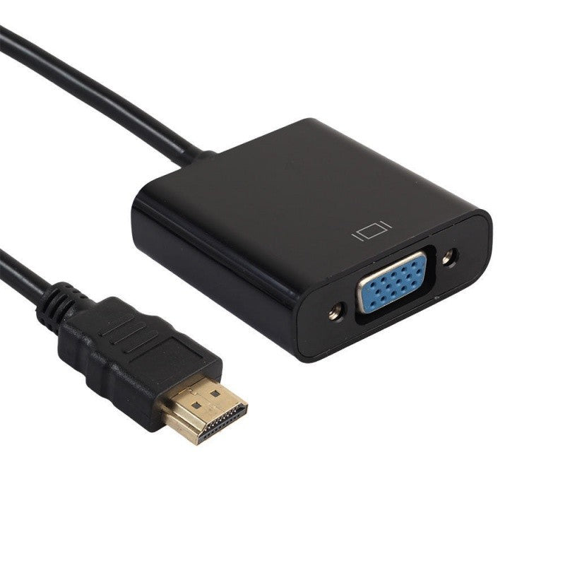 HDMI to VGA Video Converter + Jack
