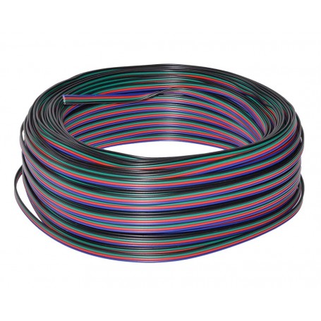RGB Strip Power Cable, 4-wire, 50m