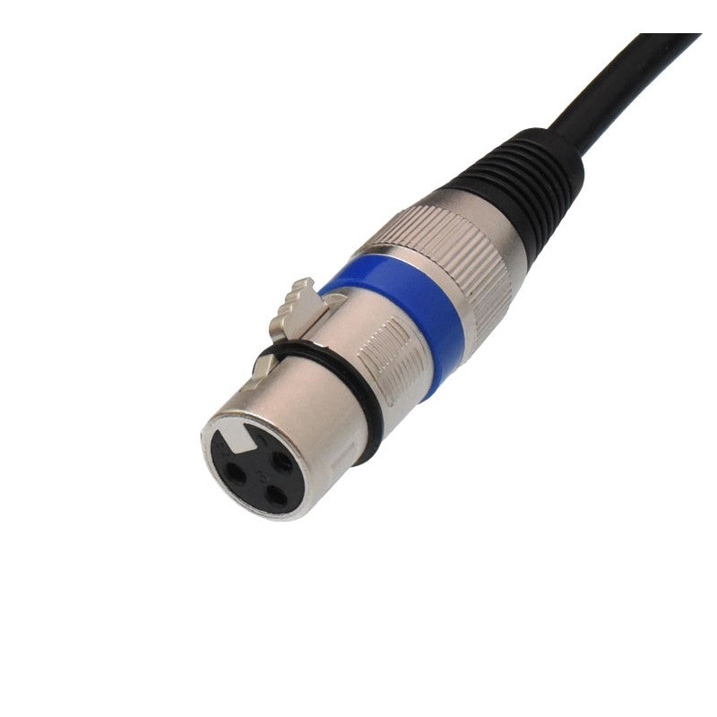 XLR Female to Speak-on Male Audio Cable, 10m Length