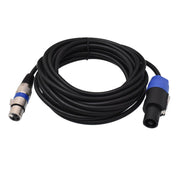 XLR Female to Speak-on Male Audio Cable, 5m Length