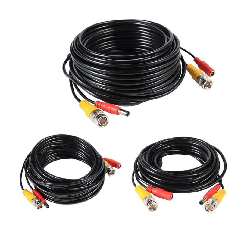 BNC Camera Cable + DC Power 2.1mm/15m