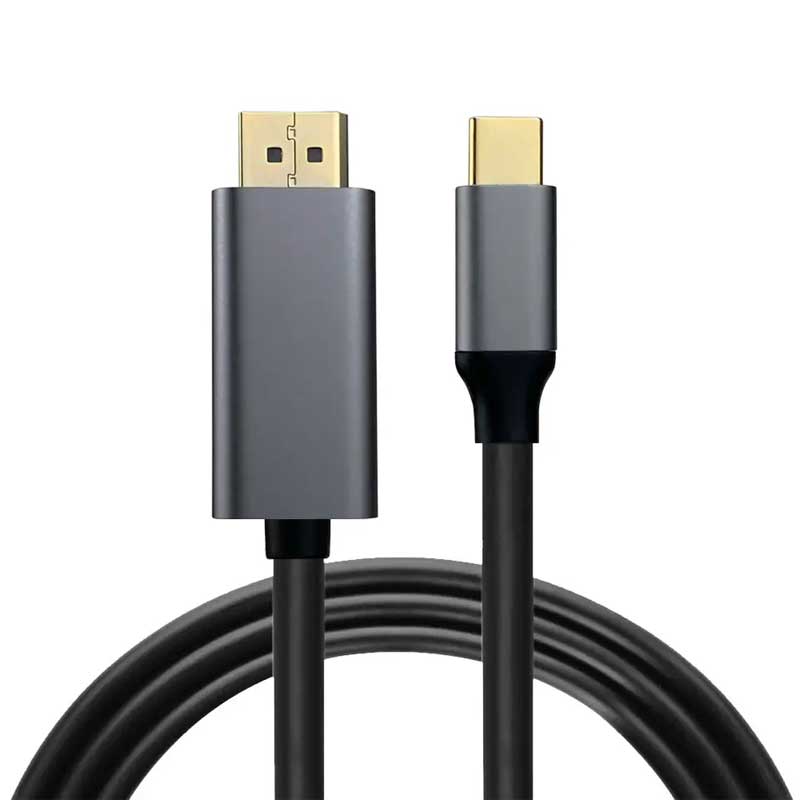 USB Type-C to DisplayPort 4K, 60Hz Converter Cable - 1.8M, ElectroAZ