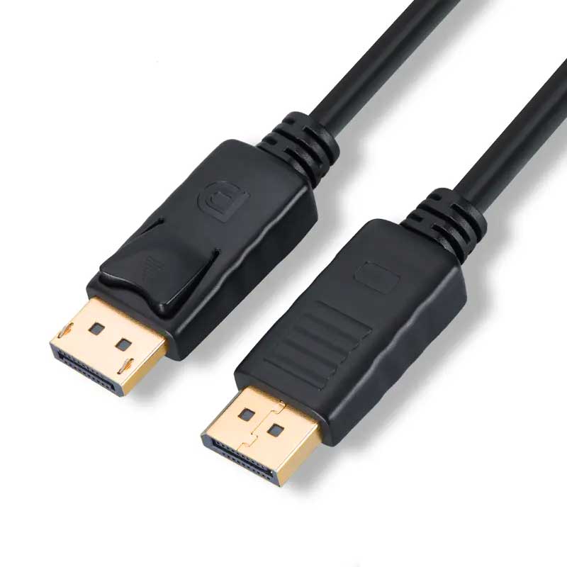 4K DisplayPort Cable, Gold-Plated Contacts, 3 meters, ElectroAZ