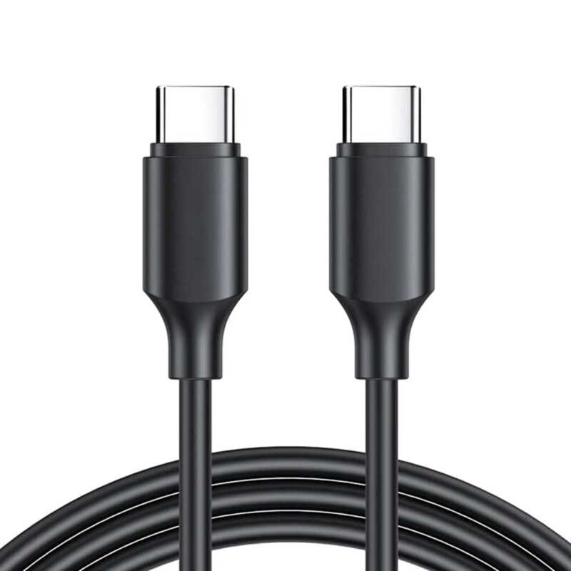 USB C - USB C Cable 100W PD, Fast Charging, 1.5M Black, ElectroAZ