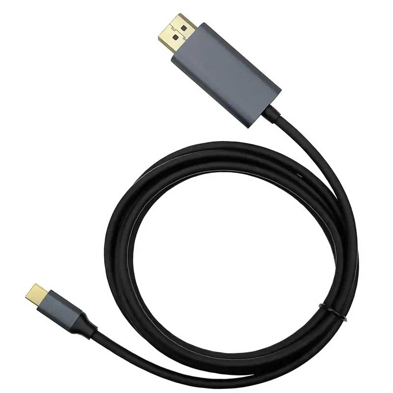 USB Type-C to DisplayPort 4K, 60Hz Converter Cable - 1.8M, ElectroAZ