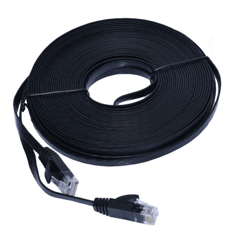 Flat UTP Gigabit CAT6 Cable 30m