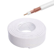 RG6U Coaxial TV Cable 75OHM Copper 100M Roll
