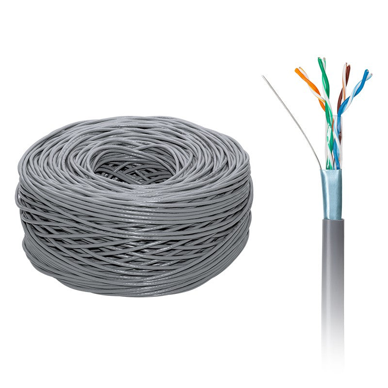 FTP Cable Reel, 305 meters, CAT5E, Full Copper Wires, THB