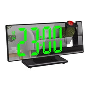 Mirror Clock with Projection 3618LP, Green