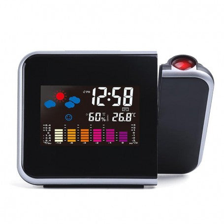 Projection Clock with LCD Display 8190
