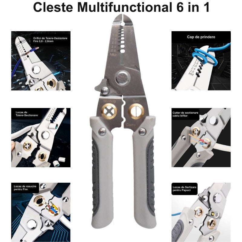 6-in-1 Multi-purpose Wire Pliers