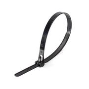 Set of 100x Reusable Plastic Cable Ties, 5x150mm, Black