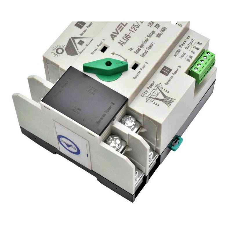 Photovoltaic Automatic Transfer Switch, ATS, 125A, 2 Pole
