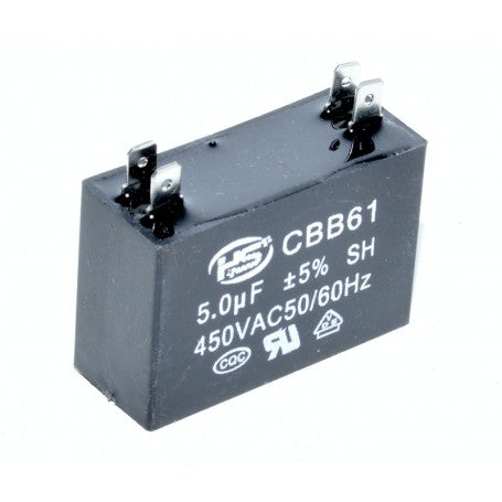 Rectangular Motor Start Capacitor 5uF/450V-AC (4C)