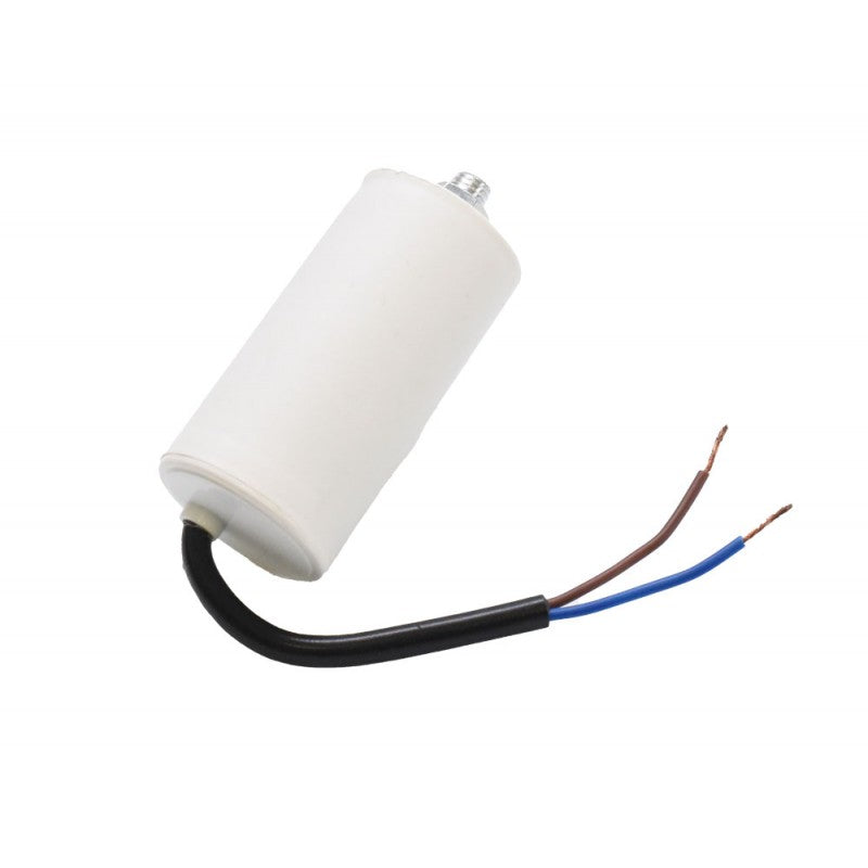Motor Capacitor with Screw and Wires - 7.5uf/450V