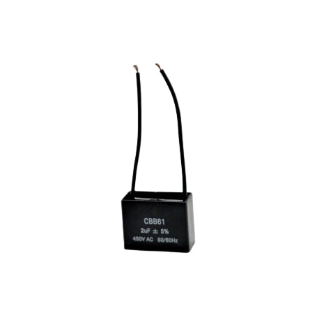 Motor Start Capacitor with Wires 2uF-450V