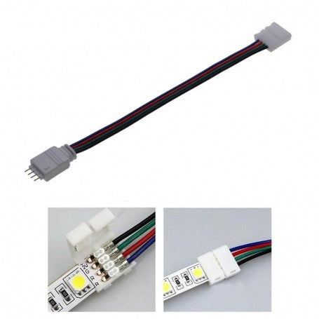 RGB LED Strip 4-Pin Power Connector