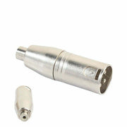 XLR Male to RCA Female Audio Adapter