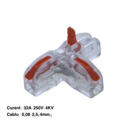 T11P Cable Connector 32A-250V Orange