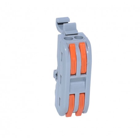 Rail Connector 2-Pole/Double PCT-222