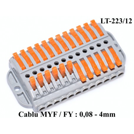 Junction Box Cable Connector 12-12 LT-223/12
