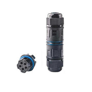 4-Pin Waterproof Electrical Connector, IP68, For 5-11mm Cable, ElectroAZ