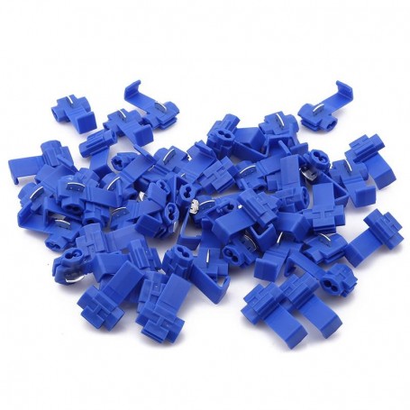 Cable Splice Connector 100Pcs/Set Blue