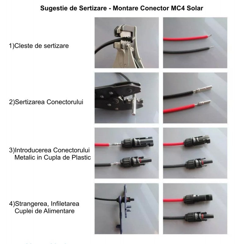 MC4 Connector for Photovoltaic Solar System, 10 pcs Kit, F/M Set
