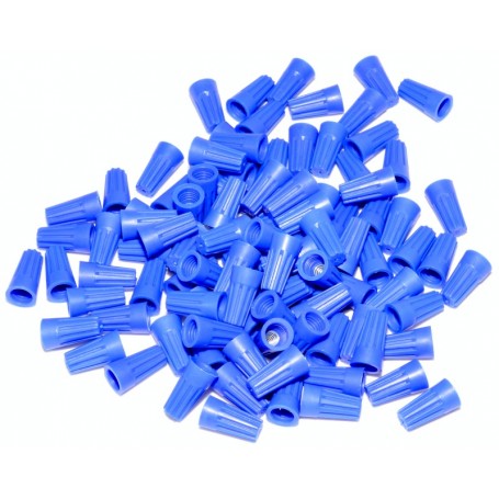 Blue Terminal Connector Screw-in 100 Pieces