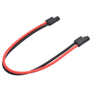 SAE Connector with Socket for Solar Panel or Car Batteries, 12AWG Thickness, 30 cm